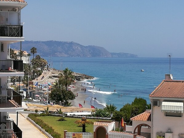 Vue sur la plage/l’océan