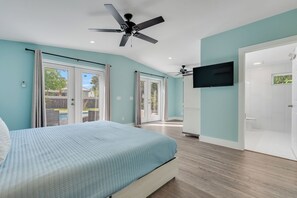Newly added master bedroom
