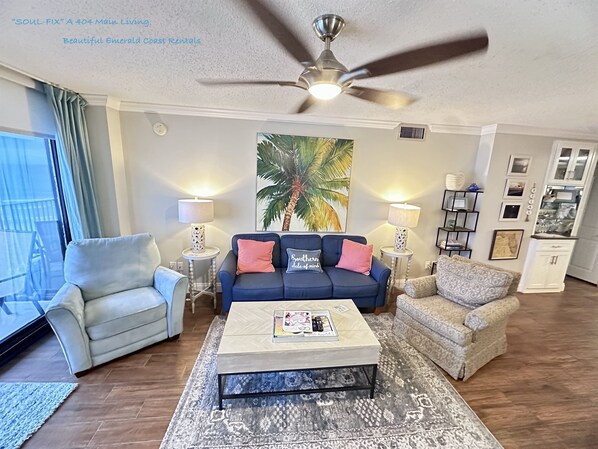 "SOUL-FIx" A 404 Main Living Beautiful Emerald Coast Rentals