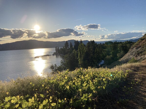 Beautiful views along the walking trails