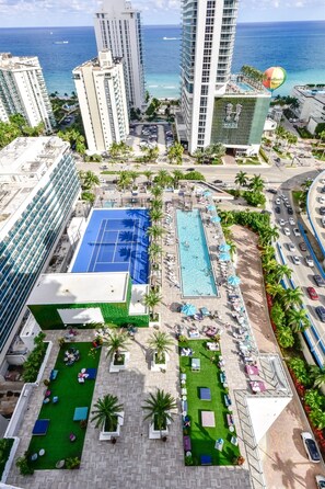 Swimming pool view