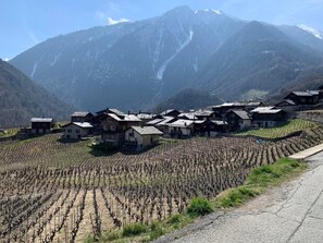 Vue du hameau Le Perrey