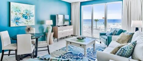 Majestic Sun 202B - Beautiful Beach Views From Living Area