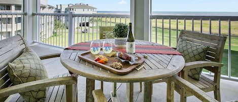 Enjoy fabulous ocean views from your private shaded balcony. ~ Pointe West Vacation ~