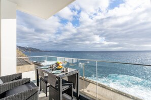 Balcony over the sea