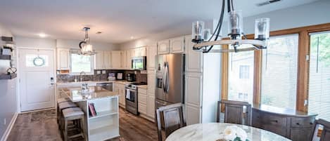 Kitchen and Dining Area