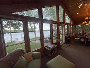 Sunroom and dining area 