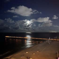 See the pier from your balcony