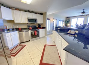 Well appointed kitchen with everything you need to cook the perfect meal