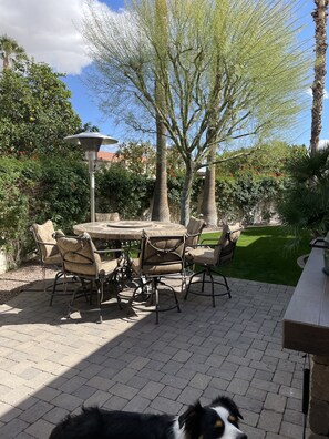 Patio Area with BBQ