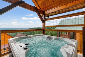 Bain à remous extérieur
