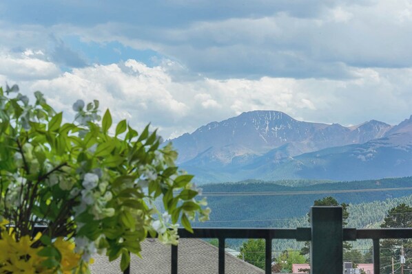 Blick von der Unterkunft