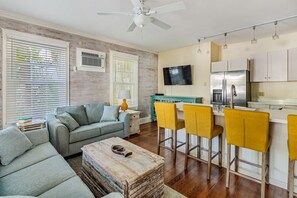Colony Conch Casa Open Living, Dining and Kitchen
