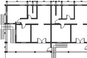 Veronica's Apt 2 is on the Right, Veronica's Apt 1 is on the Left.