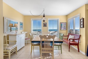 Dining - Dining Table and Chairs for eating with a View!