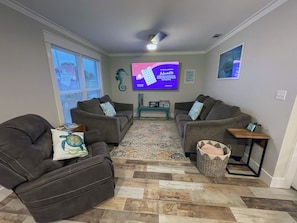 Couch, Love seat and power reclining lift chair.