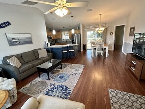 Beautiful home decorated in Ashley furniture and nautical decor.