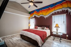 Master Bedroom with mural
