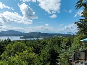 Beautiful views of Eastsound and the islands beyond.