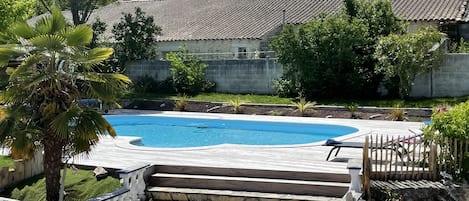 Piscine 10x5m sécurisé pour les enfants 