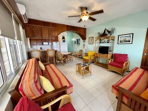 Living Room And Kitchen