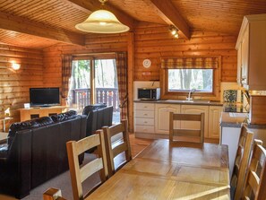 Open plan living space | Ludensian Lodge - Wold Lodge Leisure, Kenwick, near Louth