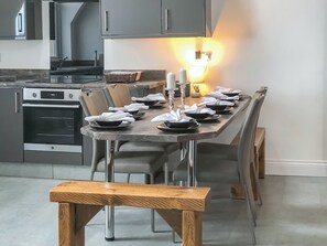 Dining Area | Sea View PenthouseRegency Mansion, Redcar
