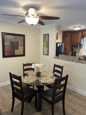 Dining area