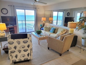 View of Oceanfront Living Room