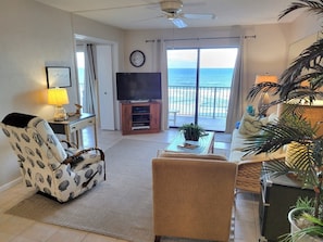 Living Room with Oceanfront View