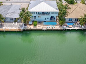Aerial Back Yard View
