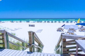 Enjoy the White Sand Beach!