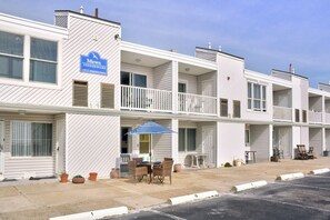 Outdoor Living . Two floors- both facing the ocean 