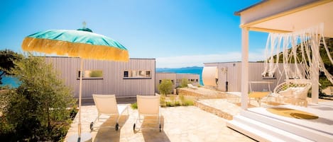 Aussicht auf das Meer Vom Ferienhaus aus