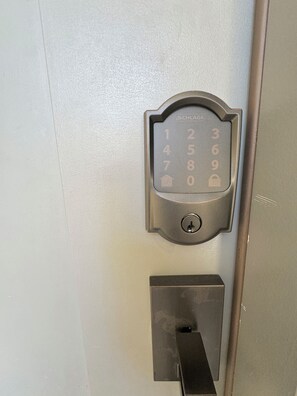 Smart key w/ customize code for our guests