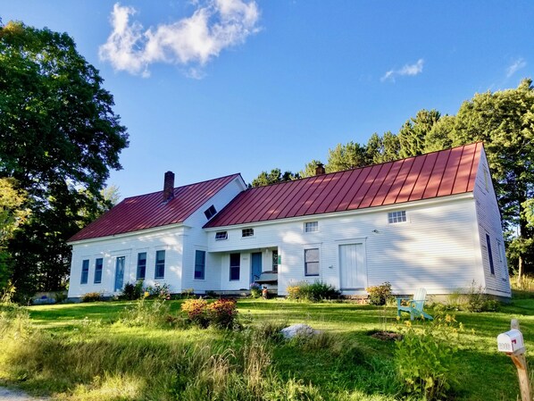 THE HOUSE WAS PROBABLY BUILT BEFORE 1850 - GARAGE IS TO THE RIGHT