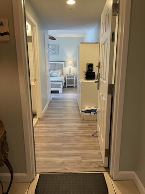 Hallway entering suite