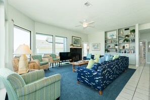 Abundant comfortable seating for the whole group