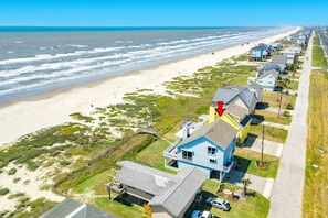 Beachfront home in Sea Isle neighborhood