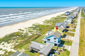 Beachfront home in Sea Isle neighborhood