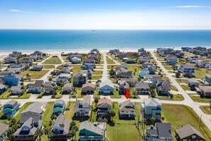 Beachside home in the Pirates Beach neighborhood