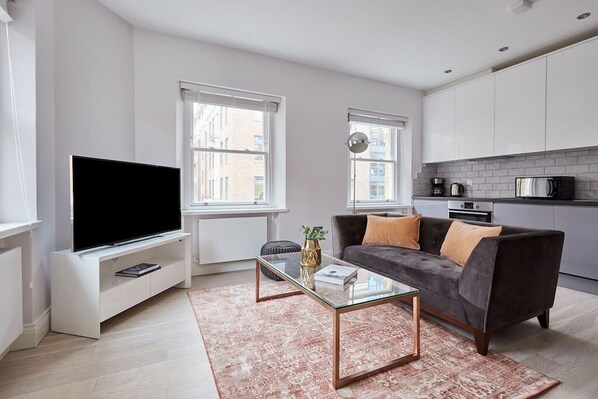 Open plan kitchen