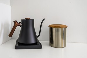 Kaffe och/eller kaffebryggare