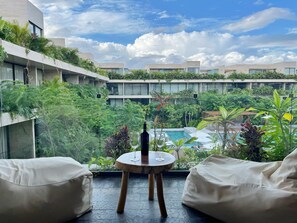 Vista al patio