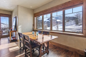 Dining room area