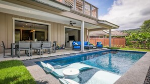Discover the enormous covered lanai which is truly spectacular!