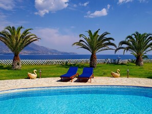 Poolside at Villa Alexandros, Spartia