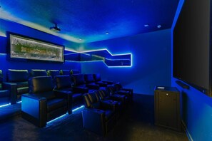 Private Theater w/ Recliners for Adults & Children