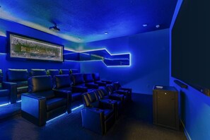 Private Theater w/ Recliners for Adults & Children