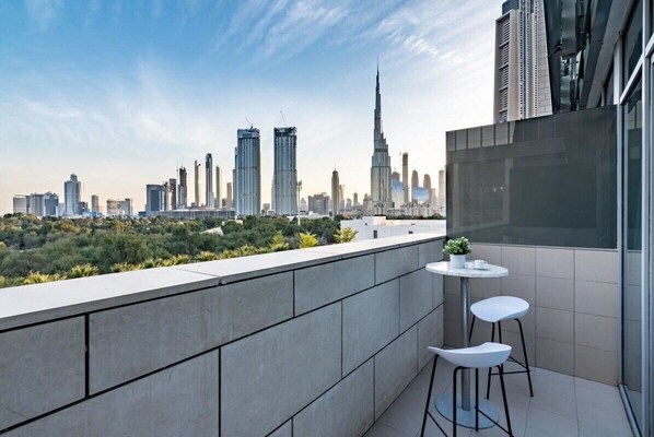 Balcony with view